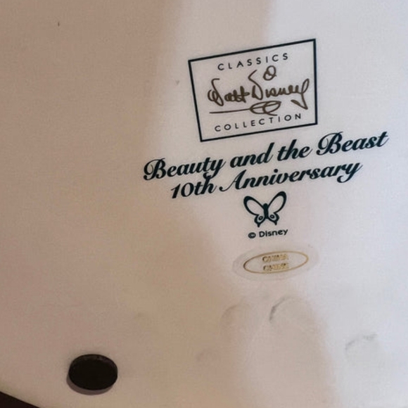 WDCC Water Fountain Beauty and the Beast 10th Anniversary Walt Disney Figurine - Picture 4 of 4